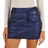 Malbon Women's Kita Quilted Skirt - Blueberry