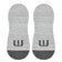 Travis Mathew The Magic Man 2.0 No Show Golf Socks - Heather Allow