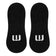 Travis Mathew The Magic Man 2.0 No Show Golf Socks - Black