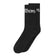 Malbon Bon Script Golf Socks - Black