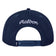 Malbon M Snapback Cap - Navy