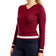 Nivo Women's Sofia V-Neck Golf Sweater - Cherry