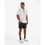 Malbon Performance Zip Raglan Golf Polo Shirt - White