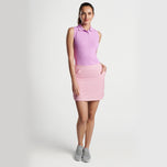 Peter Millar Women's Alice Geo Petal Hem Golf Skort - Lilac Blossom