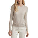 Peter Millar Women's Excursionist Merino Flex Knitted Golf Crew - Biscotti