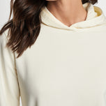 Peter Millar 女式熔岩水洗休闲高尔夫连帽衫 - 咸水太妃糖色