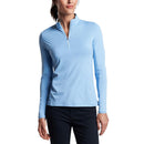 Peter Millar Women&#39;s Lightweight Crown Sun Golf Shirt - Cottage Blue