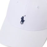 RLX Ralph Lauren 马球运动员斜纹高尔夫球帽 - 陶瓷白色