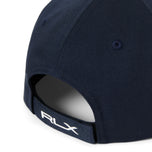 RLX Ralph Lauren 马球运动员斜纹高尔夫球帽 - 精致海军蓝