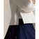 RLX Ralph Lauren Women's Jacquard Cable Knit Half Zip Golf Pullover - Ceramic White