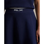 RLX Ralph Lauren 女式棉质针织高尔夫裙 - 海军蓝/白色