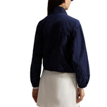 RLX Ralph Lauren Mockneck Full-Zip Windbreaker Golf Jacket - Refined Navy