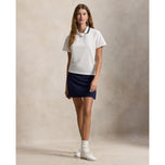 RLX Ralph Lauren Women's Tour Pique Golf Polo Shirt - Ceramic White