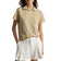 RLX Ralph Lauren 女式 Tour Pique 高尔夫 Polo 衫 - 经典棕褐色