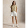 RLX Ralph Lauren 女式 Tour Pique 高尔夫 Polo 衫 - 经典棕褐色