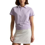 RLX Ralph Lauren Women's Tour Pique Golf Polo Shirt - Lovely Lilac