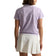 RLX Ralph Lauren 女式 Tour Pique 高尔夫 Polo 衫 - 可爱丁香色