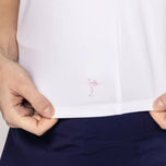 Golftini Women's Capri Golf Polo - White / Navy