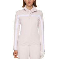 J.Lindeberg Women's Seasonal Janice Golf Mid Layer - Grey Lilac