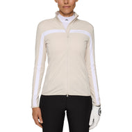 J.Lindeberg Women's Seasonal Janice Golf Mid Layer - Moonbeam