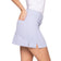 Golftini Women's Be An Athlete 17" Golf Skort - Seersucker Blue
