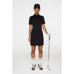 J.Lindeberg Women's Tara Golf Polo Shirt - Black