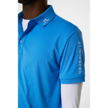 J.Lindeberg Tour Tech Regular Fit Golf Polo Shirt - Sonic Blue