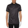 J.Lindeberg Tour Tech Regular Fit Print Golf Polo Shirt - Tour Geo Tonal Black