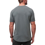Travis Mathew Cloud Crew Golf Tee - Dark Olive
