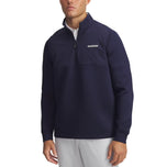 Under Armour Drive Pro 1/2 拉链高尔夫中层 - 海军蓝