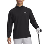 Under Armour Matchplay 1/4 拉链高尔夫套头衫 - 黑色