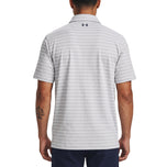 Under Armour Playoff 3.0 条纹高尔夫 Polo 衫 - 灰色
