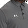 Under Armour Playoff Stripe Golf Polo Shirt - Midnight Navy/White