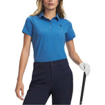Under Armour 女式 ArmourDry 高尔夫 Polo 衫 - 黑色
