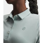 Under Armour Women's ArmourDry Golf Polo Shirt - Enamel Blue