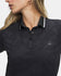 Under Armour Women's ArmourDry Jacquard Golf Polo Shirt - Black