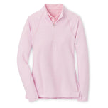 Peter Millar Women's Women's Women's Sugar Stripe Perth 1/4 Midlayer - Palmer Pink