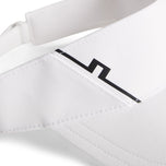 J.Lindeberg 女式 Yaden 高尔夫遮阳板 - 白色