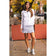 Golftini Women's Celebration Skort 17.5" Golf Skort - White Print
