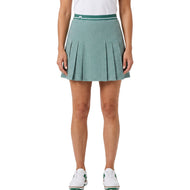 J.Lindeberg Women's Harlow Print Golf Skirt - Bridge Stack Forest Subtles