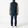 Lyle & Scott Hybrid Quilted Full Zip Golf Gilet - Ryder Blue