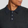 Lyle And Scott Golf Knitted Grid Polo Shirt - Dark Navy