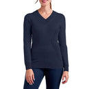 Nivo Women's Nicole V-Neck Golf Sweater - Navy