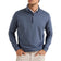 Peter Millar Perth 混色性能四分之一拉链 - 海军蓝