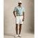 RLX Ralph Lauren Printed Lightweight Airflow Golf Polo Shirt - Outback Green Savannah Vine
