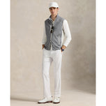 RLX Ralph Lauren Kinetic Spacer Full Zip Golf Vest - Peak Grey/Stone Pebble