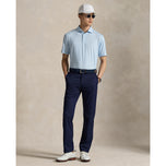 RLX Ralph Lauren Printed Lightweight Airflow Golf Polo Shirt - Office Blue Wedge Floral
