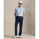 RLX Ralph Lauren Printed Lightweight Airflow Golf Polo Shirt - Office Blue Wedge Floral