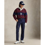 RLX RALPH LAUREN CLASSIC FIT双连接技术领套衣 -  Rich Ruby/精制海军