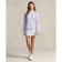 RLX Ralph Lauren Women's Jersey Quarter Zip Golf Pullover -  Flower Purple/White